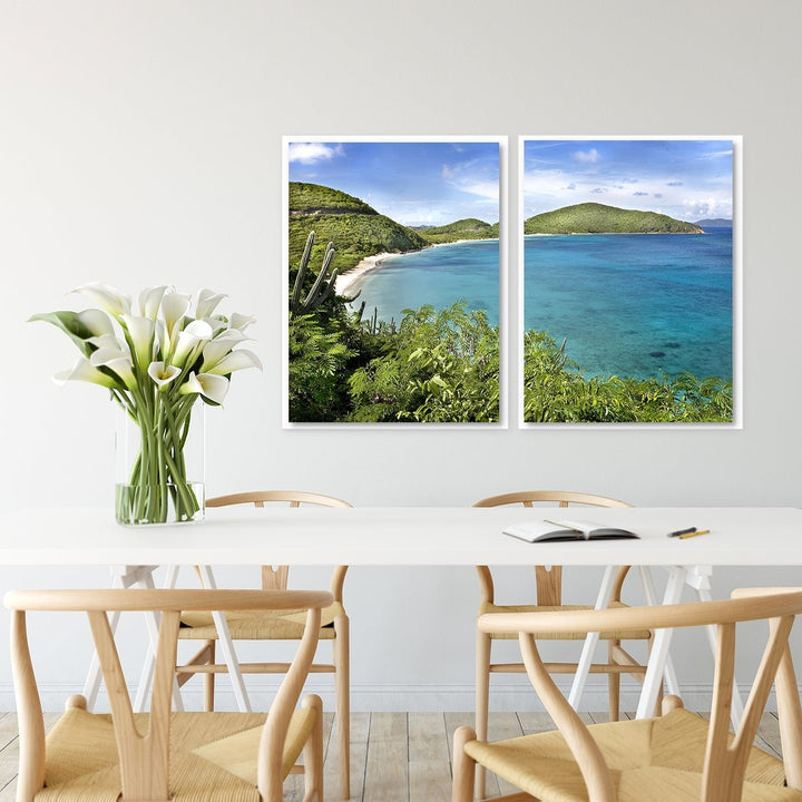 Caribbean Overlook - Set of 2