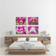 Deep Pink Orchids - Set of 4