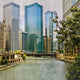 Chicago River Urban City Skyline Photography - Catch A Star Fine Art
