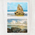 Puerto Rico Cliffs + Beach -  Set of 2 - Art Prints or Canvases