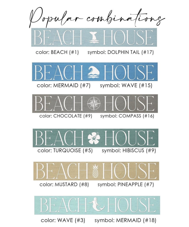 Custom Beach House Sign, Personalized GPS Coordinate Canvas Wall Decor