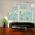 This graphic shows common print sizes on a typical living room wall, and includes tips for choosing the right size art.