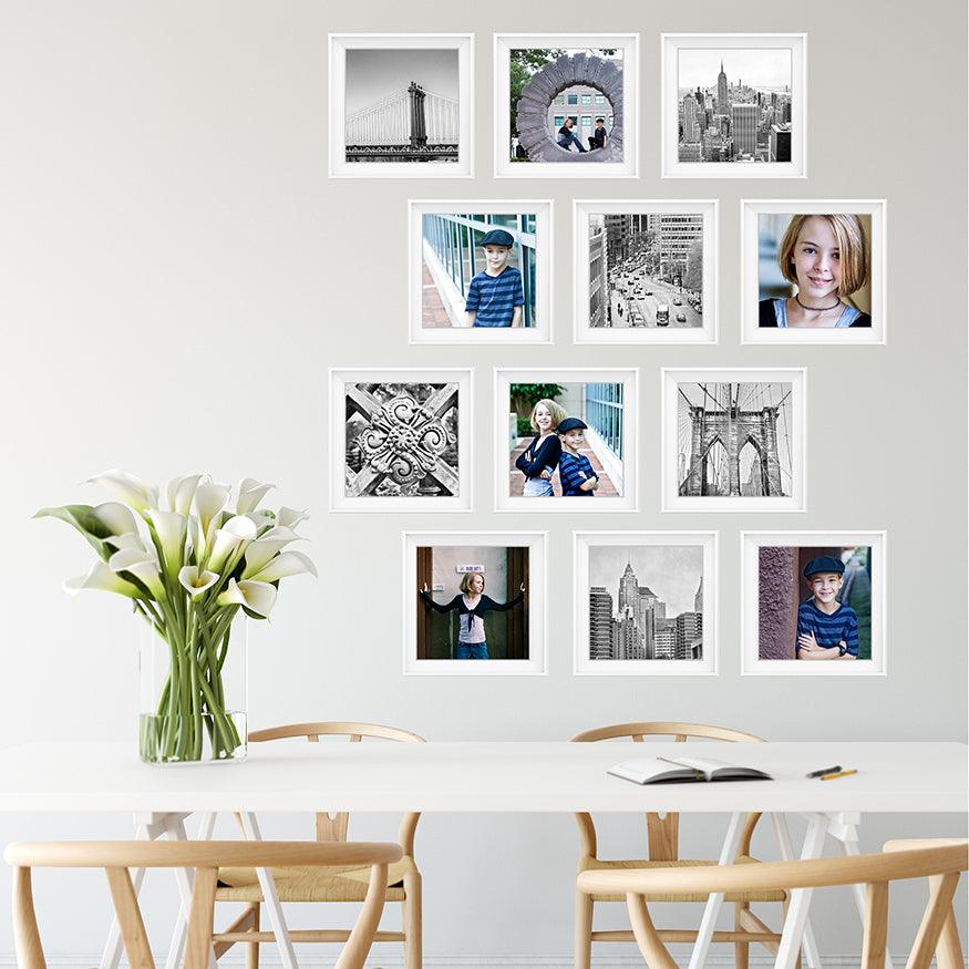 How to get rid of The Big Blank Wall with multiple tips for creating a gallery wall of art you love - Catch A Star Fine Art