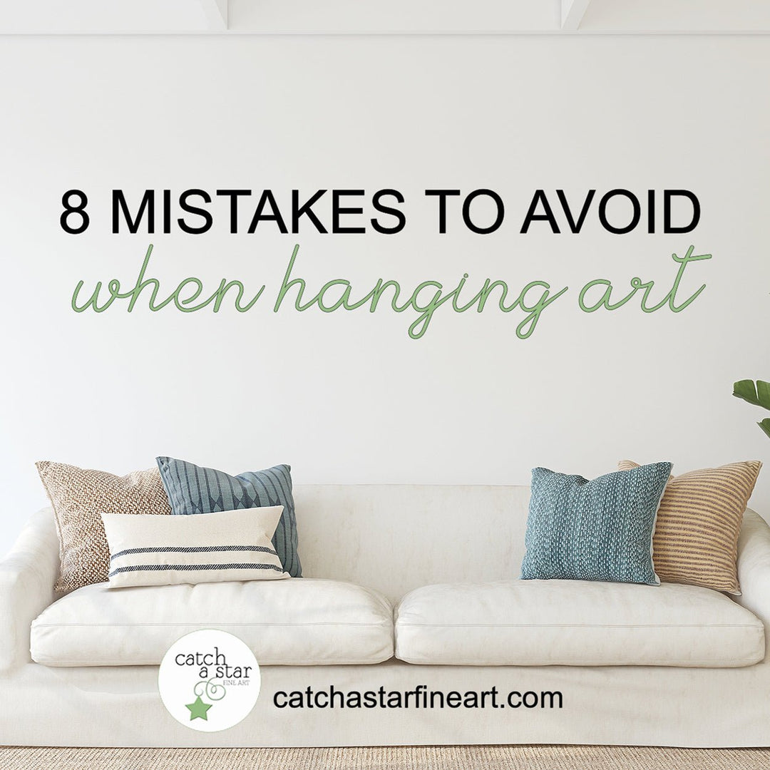 Are you making these 8 mistakes with your wall art?  Our free ebook has home decor tips to make your walls their best!