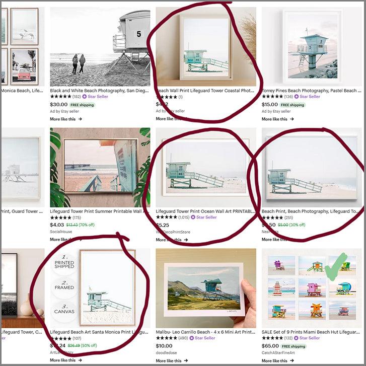 How to buy actual handmade or artist created items instead of mass produced stuff on Etsy. - Catch A Star Fine Art