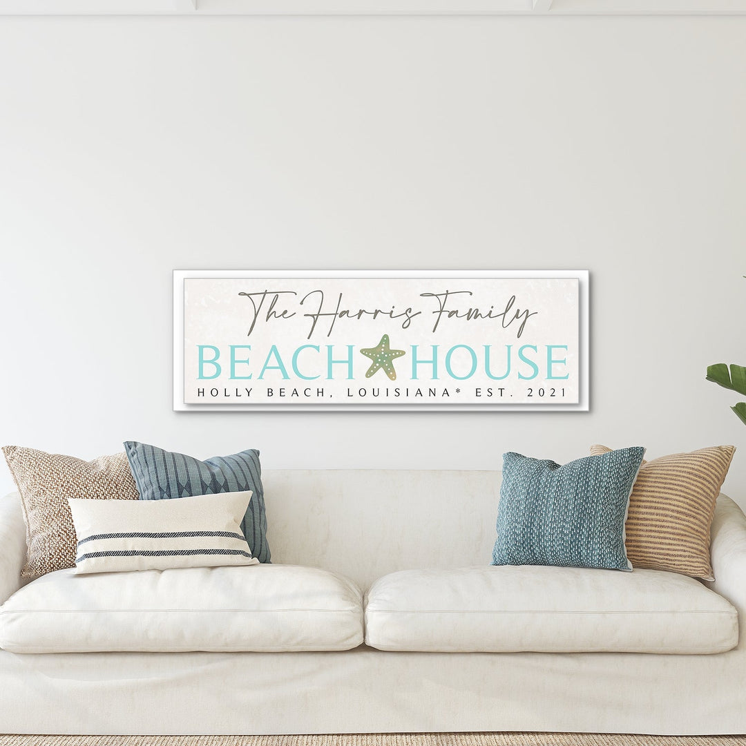 beach house signs