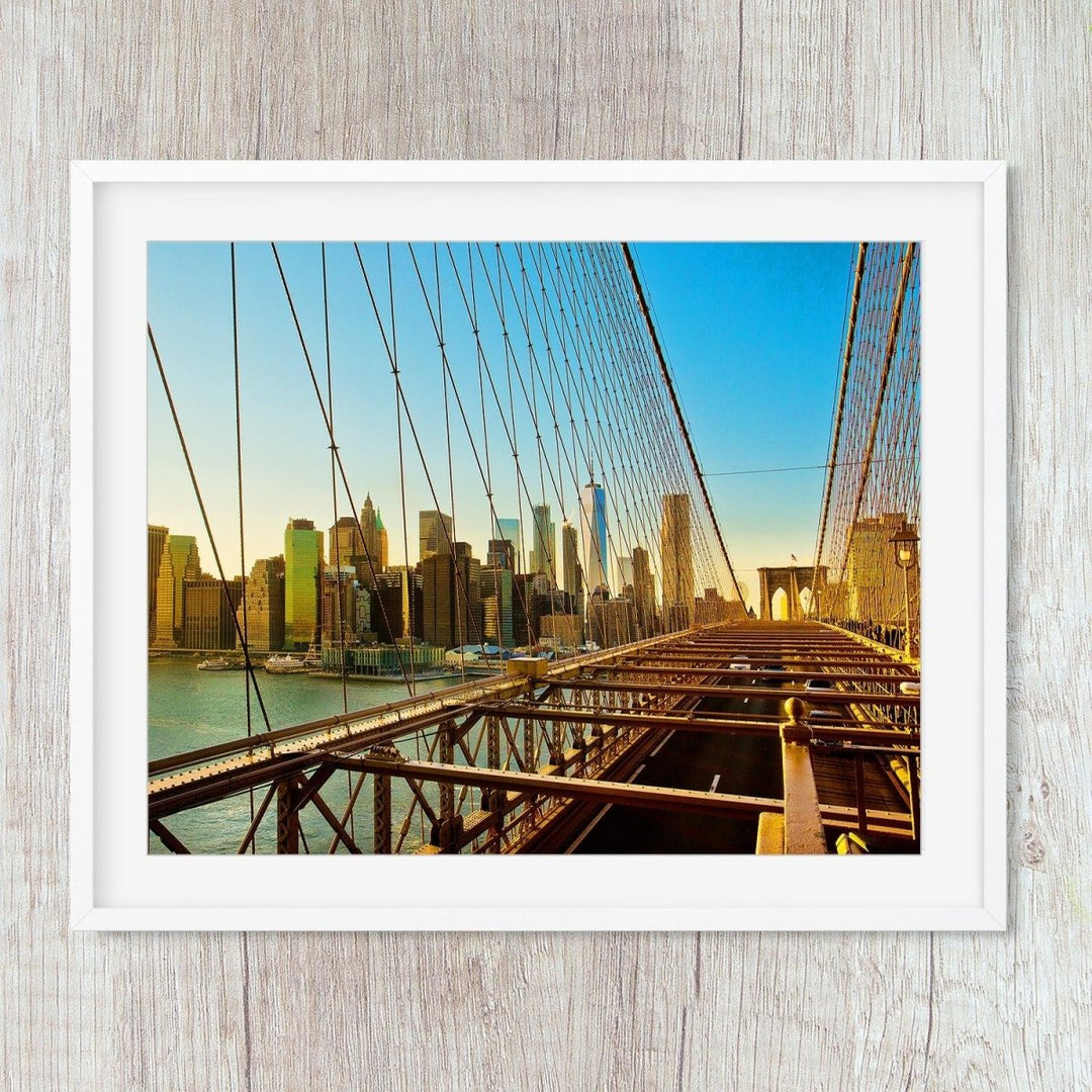 Brooklyn Bridge New York City Skyline Photography - Catch A Star Fine Art