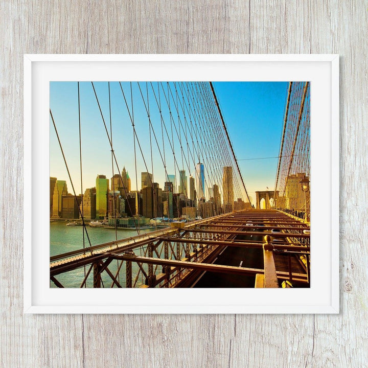 Brooklyn Bridge New York City Skyline Photography - Catch A Star Fine Art