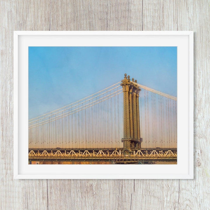 New York City Photography Manhattan Bridge Skyline - Catch A Star Fine Art
