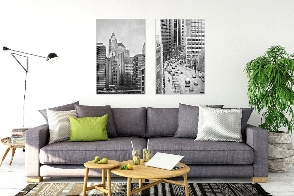 NYC Black & White Street Scenes, Set of 2 prints - Catch A Star Fine Art