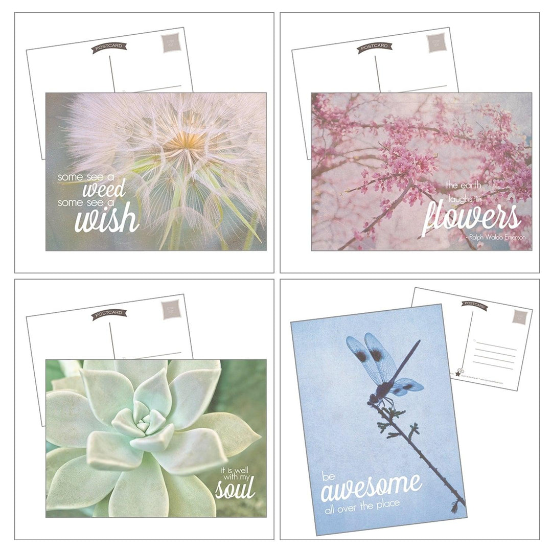 Nature Quotes Postcard Set - Catch A Star Fine Art