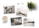 Black & White Beach Postcard Set - Catch A Star Fine Art