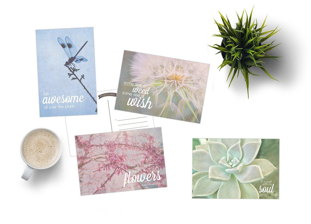Nature Quotes Postcard Set - Catch A Star Fine Art