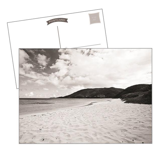 Black & White Beach Postcard Set - Catch A Star Fine Art