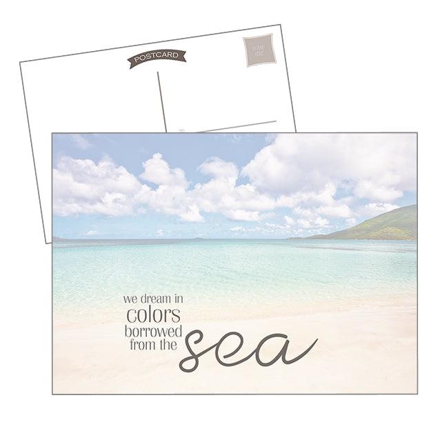Beach Quotes Postcard Set - Catch A Star Fine Art