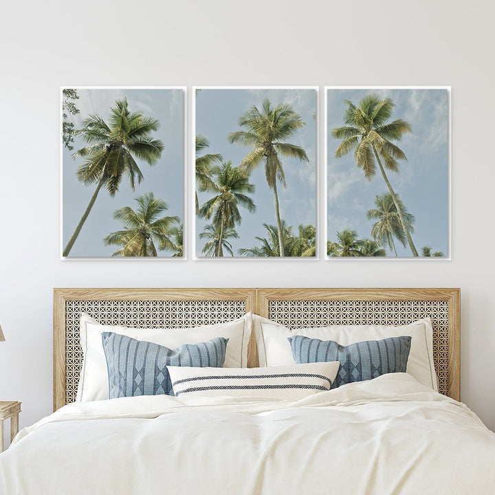 Magen's Bay Palms - Set of 3