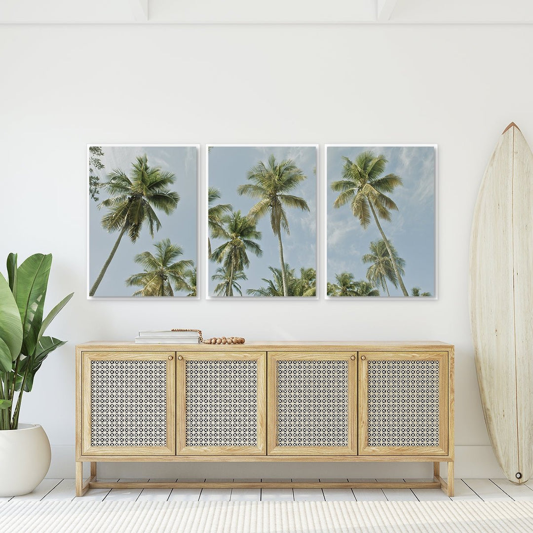 Magen's Bay Palms - Set of 3