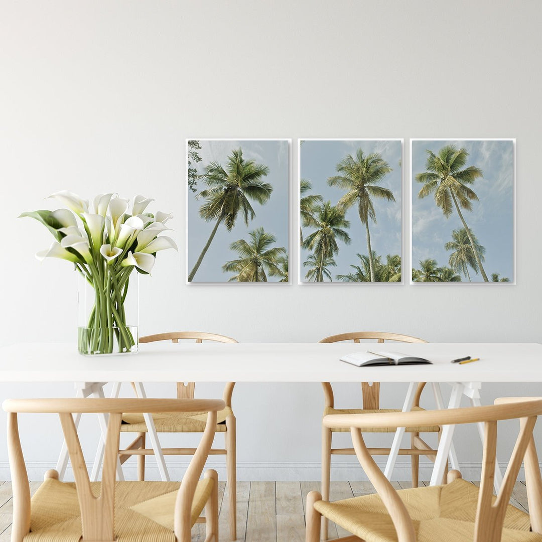 Magen's Bay Palms - Set of 3