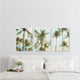 Sunrise Palm Trees - Set of 3 - Art Prints or Canvases