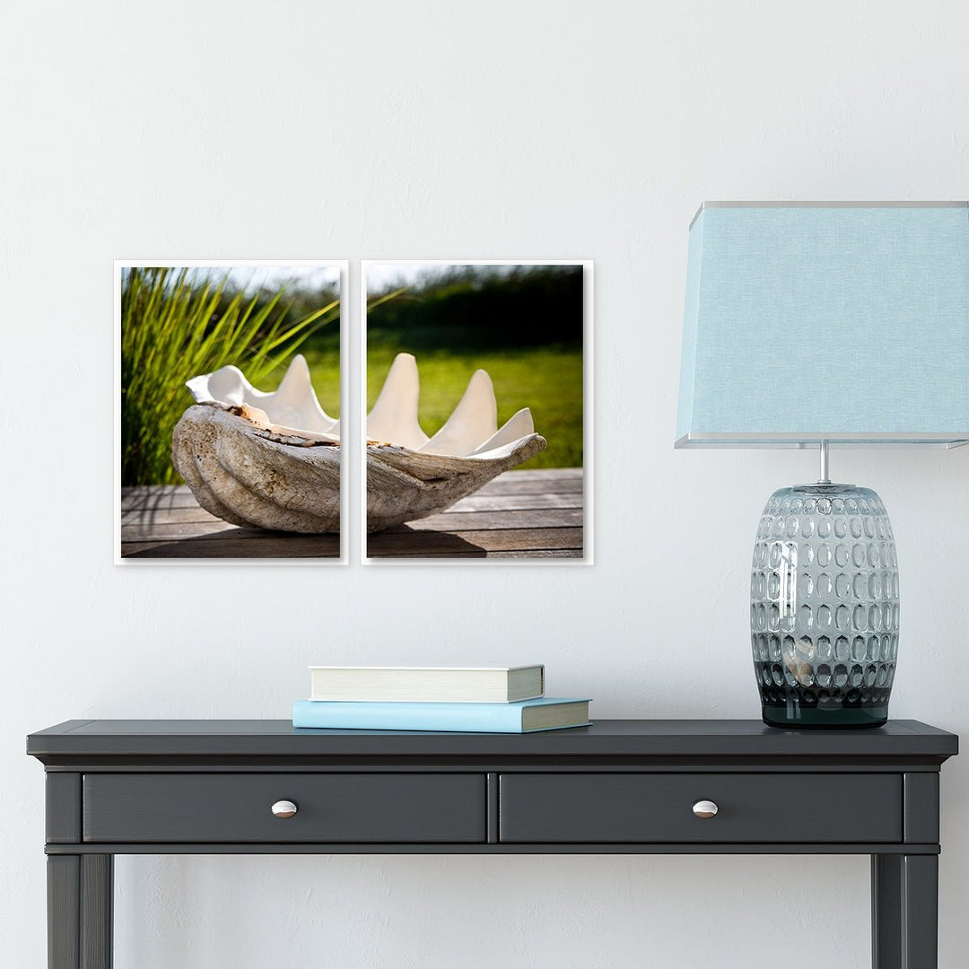 Seashell Beach Decor - Set of 2
