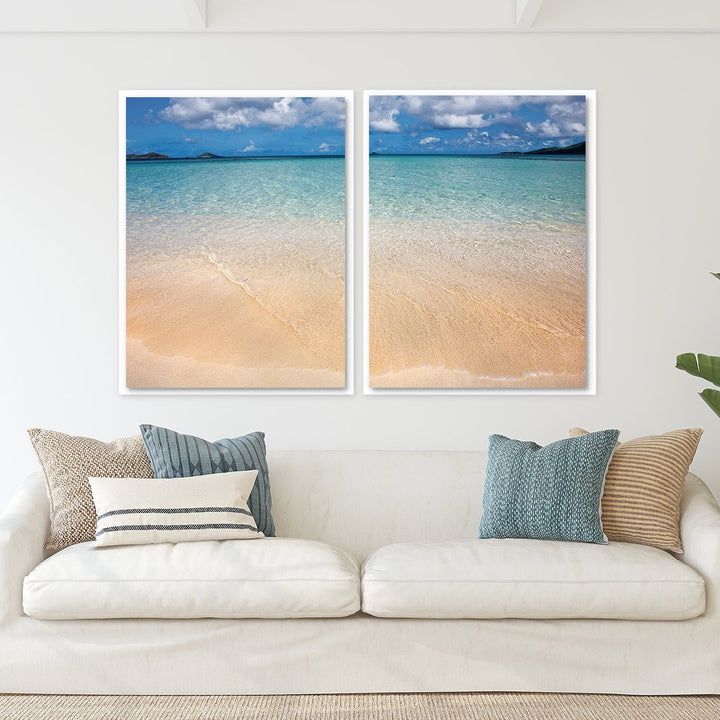 Caribbean Beach - Set of 2