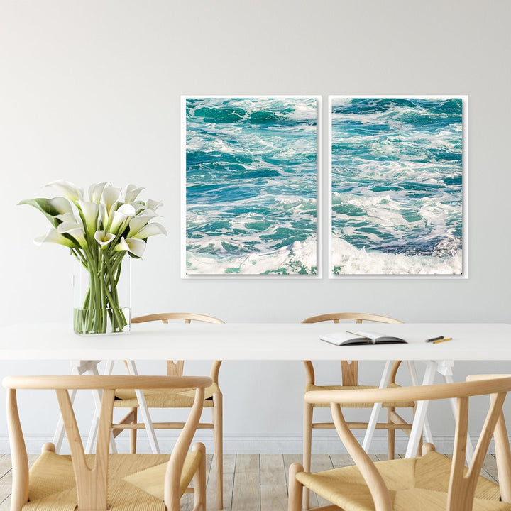 Vibrant Waves - Set of 2