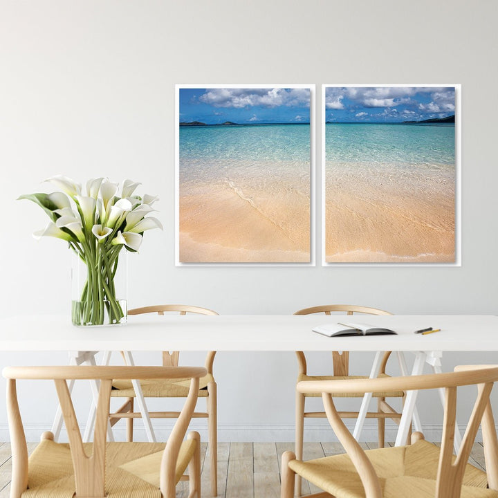 Caribbean Beach - Set of 2