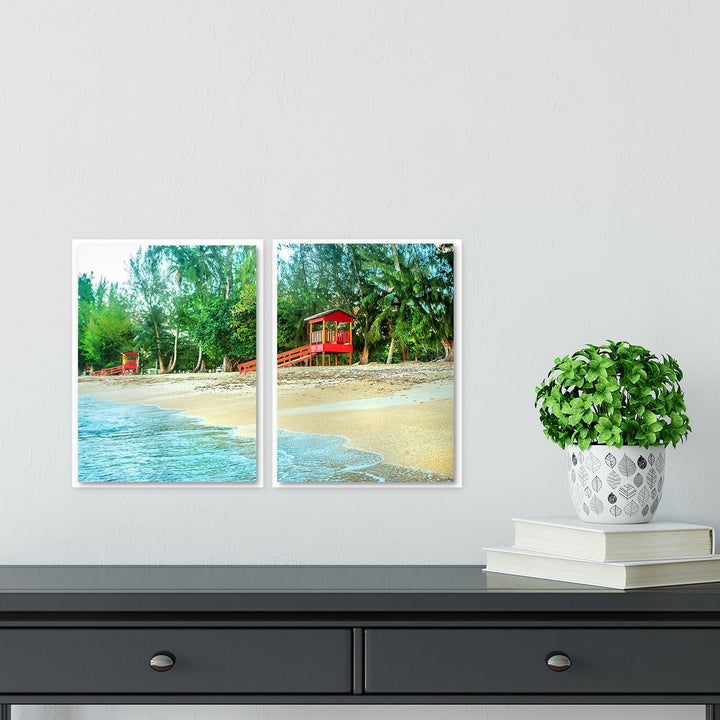 Puerto Rico Beach -  Set of 2