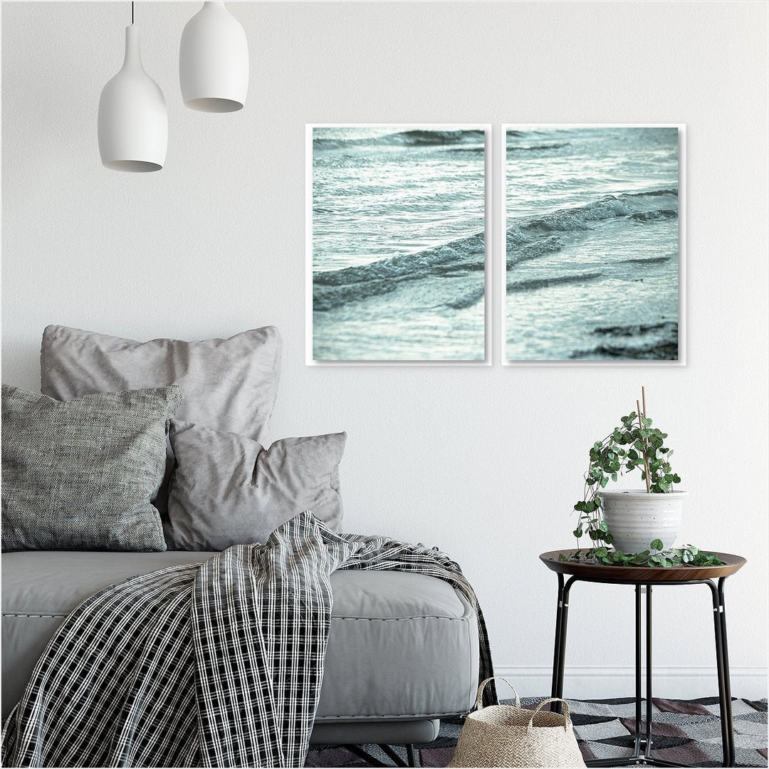Turquoise Waters #1 - Set of 2