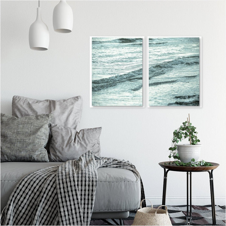 Turquoise Waters #1 - Set of 2