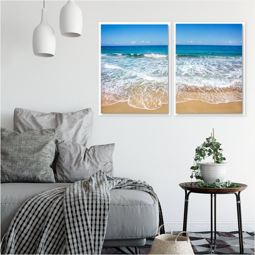 Rugged Shoreline #3 - Set of 2