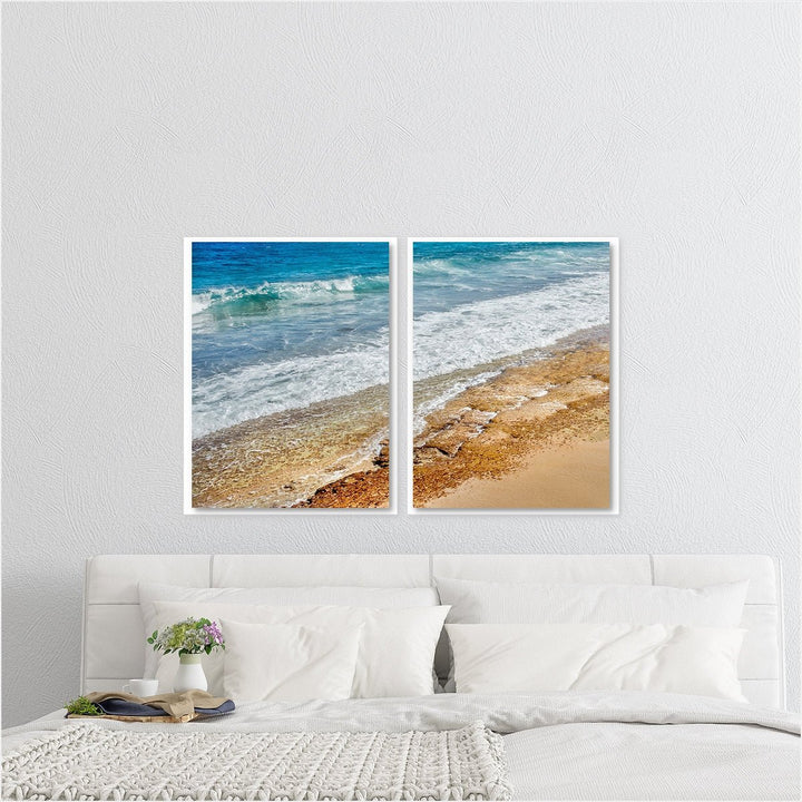 Rugged Shoreline #1 - Set of 2