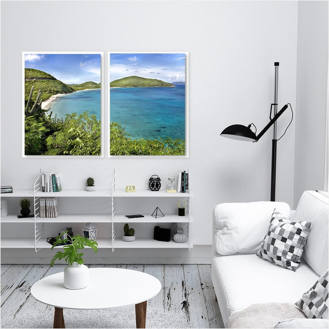 Caribbean Overlook - Set of 2