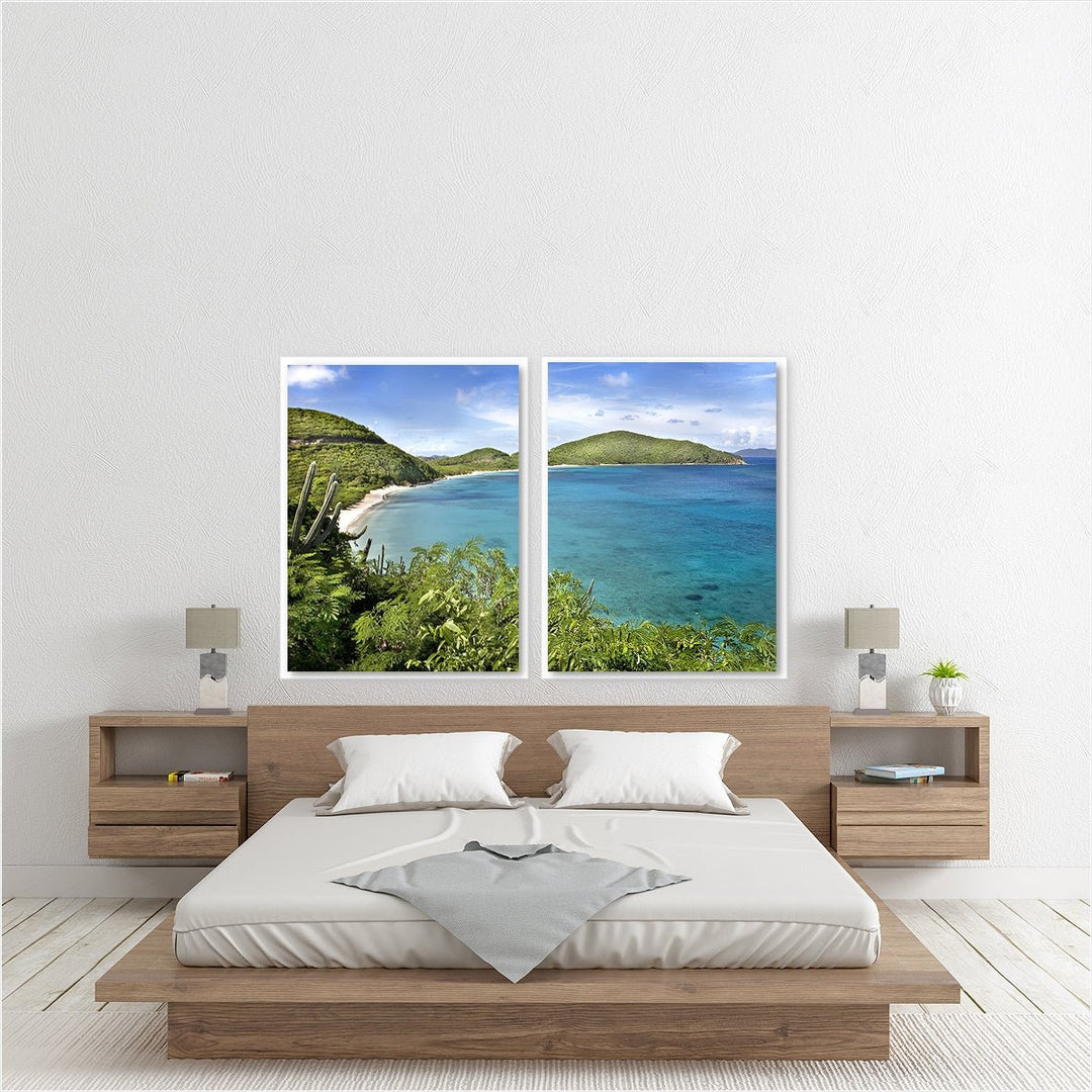 Caribbean Overlook - Set of 2