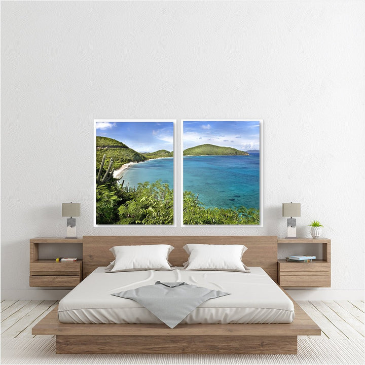 Caribbean Overlook - Set of 2