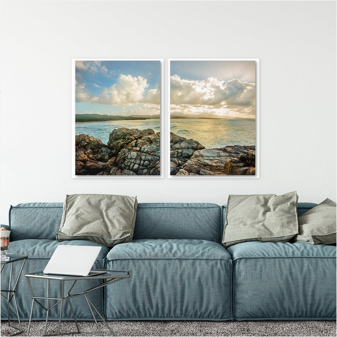 Puerto Rico Cliffs - Set of 2