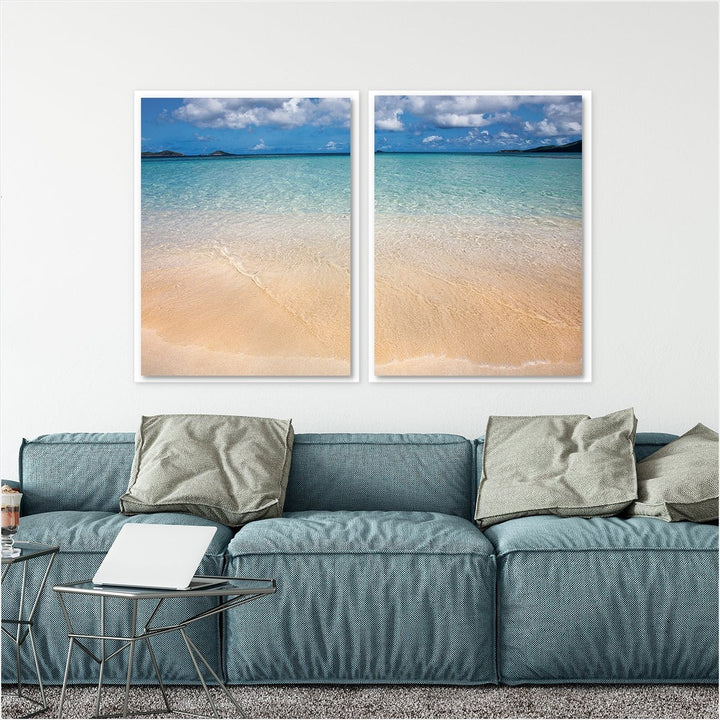 Caribbean Beach - Set of 2