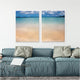 Caribbean Beach - Set of 2 - Art Prints or Canvases