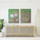 Green Dandelion #2 - Set of 2 - Art Prints or Canvases
