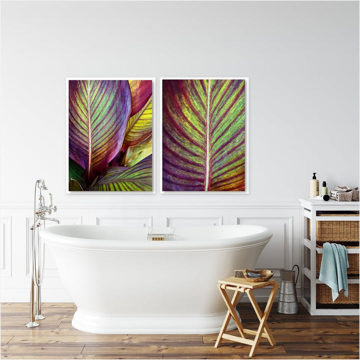 Tropical Leaves - Set of 2