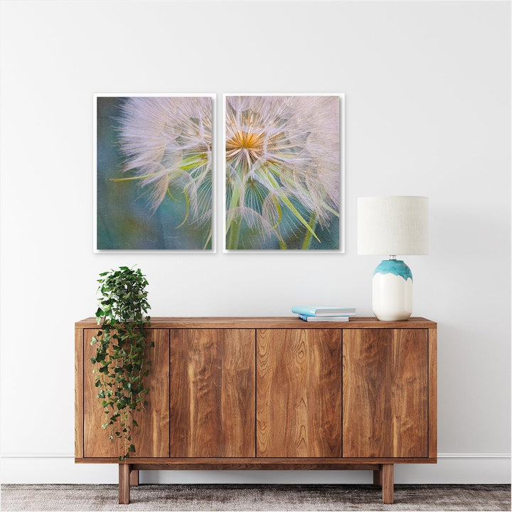 Pink Dandelion - Set of 2