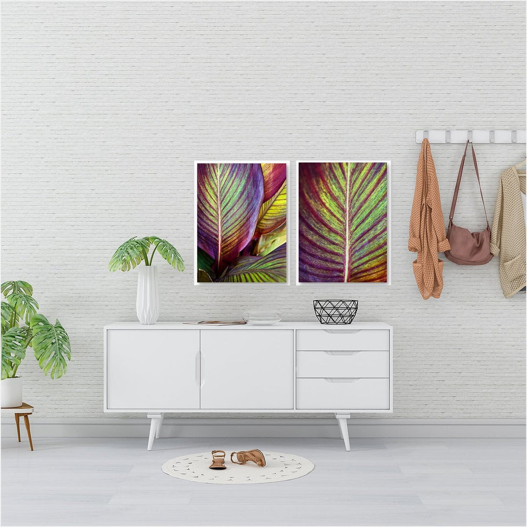 Tropical Leaves - Set of 2
