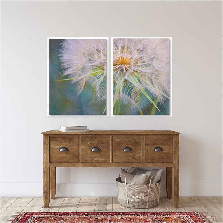 Pink Dandelion - Set of 2