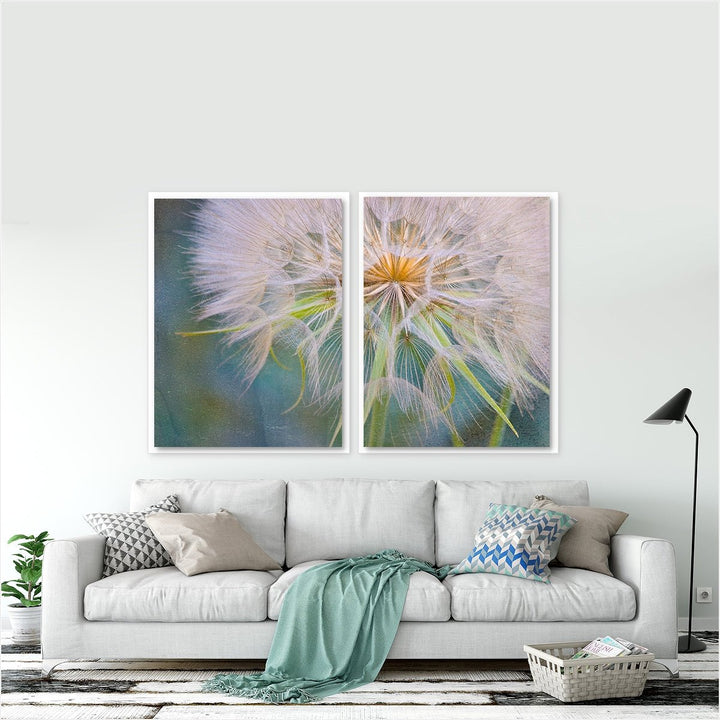 Pink Dandelion - Set of 2