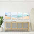 Miami Shoreline #1 and #2 - Set of 4 - Art Prints or Canvases