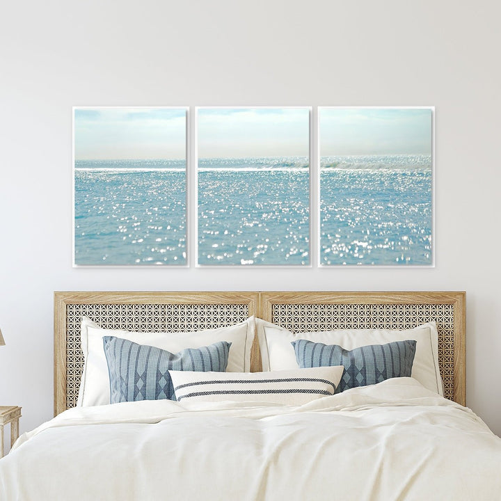 Abstract Coastal Shoreline - Set of 3
