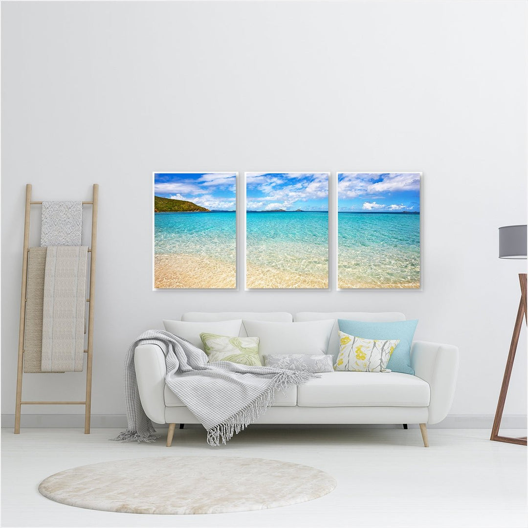 Caribbean Coastline - Set of 3