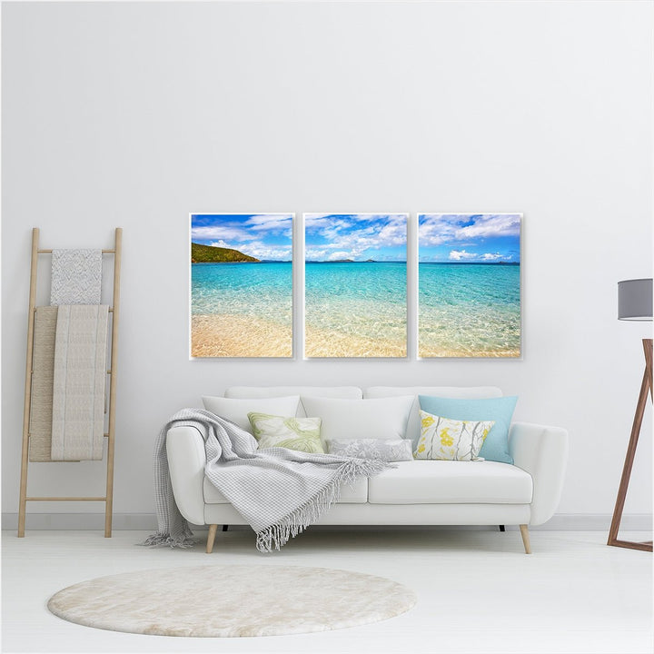 Caribbean Coastline - Set of 3