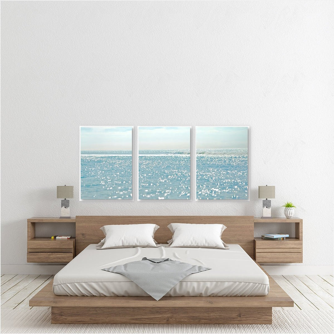 Abstract Coastal Shoreline - Set of 3