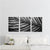 Tropical Leaf #1 Triptych B&W - Set of 3 - Art Prints or Canvases